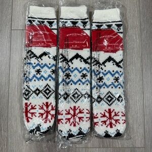 NWT. Wondershop 3 Pairs Men's Super Soft Crew Socks. 6-12
